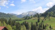 Archiviertes Webcam Bild: Oberstaufen: Biohotel Schratt - Blick zum Hochgrat am 29.04.2026 um 14:50 Uhr