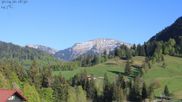 Archived webcam image showing Oberstaufen - Hotel Schratt view Hochgrat mountain on 30 Apr 2026 at 18:31