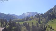 Archived webcam image showing Oberstaufen - Hotel Schratt view Hochgrat mountain on 1 May 2026 at 10:51