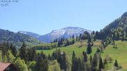 Archived webcam image showing Oberstaufen - Hotel Schratt view Hochgrat mountain on 1 May 2026 at 12:51
