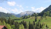 Archived webcam image showing Oberstaufen - Hotel Schratt view Hochgrat mountain on 2 May 2026 at 14:36