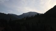 Archived webcam image showing Oberstaufen - Hotel Schratt view Hochgrat mountain on 3 May 2026 at 00:35