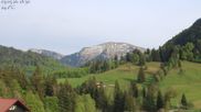 Archived webcam image showing Oberstaufen - Hotel Schratt view Hochgrat mountain on 3 May 2026 at 18:35