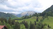 Archived webcam image showing Oberstaufen - Hotel Schratt view Hochgrat mountain on 10 May 2026 at 14:26