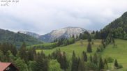 Archived webcam image showing Oberstaufen - Hotel Schratt view Hochgrat mountain on 10 May 2026 at 16:26