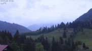 Archived webcam image showing Oberstaufen - Hotel Schratt view Hochgrat mountain on 10 May 2026 at 20:26