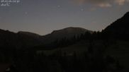 Archived webcam image showing Oberstaufen - Hotel Schratt view Hochgrat mountain on 28 May 2026 at 02:20