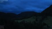 Archived webcam image showing Oberstaufen - Hotel Schratt view Hochgrat mountain on 11 Jun 2026 at 04:00