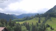Archived webcam image showing Oberstaufen - Hotel Schratt view Hochgrat mountain on 11 Jun 2026 at 10:00
