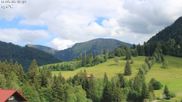 Archived webcam image showing Oberstaufen - Hotel Schratt view Hochgrat mountain on 11 Jun 2026 at 16:00