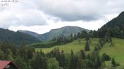 Archiviertes Webcam Bild: Oberstaufen: Biohotel Schratt - Blick zum Hochgrat am 11.06.2026 um 18:35 Uhr