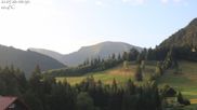 Archived webcam image showing Oberstaufen - Hotel Schratt view Hochgrat mountain on 21 Jul 2026 at 06:49