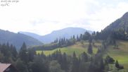 Archived webcam image showing Oberstaufen - Hotel Schratt view Hochgrat mountain on 21 Jul 2026 at 10:49