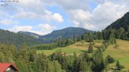 Archived webcam image showing Oberstaufen - Hotel Schratt view Hochgrat mountain on 21 Jul 2026 at 18:49