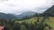 Archived webcam image showing Oberstaufen - Hotel Schratt view Hochgrat mountain on 27 Jul 2026 at 08:40