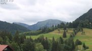 Archived webcam image showing Oberstaufen - Hotel Schratt view Hochgrat mountain on 27 Jul 2026 at 10:40