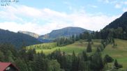 Archiviertes Webcam Bild: Oberstaufen: Biohotel Schratt - Blick zum Hochgrat am 27.07.2026 um 18:55 Uhr