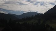 Archived webcam image showing Oberstaufen - Hotel Schratt view Hochgrat mountain on 2 Aug 2026 at 02:19