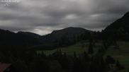 Archived webcam image showing Oberstaufen - Hotel Schratt view Hochgrat mountain on 1 Sep 2026 at 02:02
