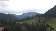 Archived webcam image showing Oberstaufen - Hotel Schratt view Hochgrat mountain on 5 Sep 2026 at 07:00