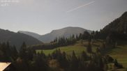 Archived webcam image showing Oberstaufen - Hotel Schratt view Hochgrat mountain on 1 Oct 2026 at 00:40