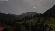 Archived webcam image showing Oberstaufen - Hotel Schratt view Hochgrat mountain on 1 Oct 2026 at 04:40