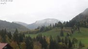 Archived webcam image showing Oberstaufen - Hotel Schratt view Hochgrat mountain on 25 Oct 2026 at 10:28