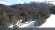 Archived webcam image showing Ruhpolding - Livestream of Chiemgau Arena on 26 Feb 2026 at 13:06