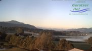 Archived webcam image showing View from Geratser Hof on 8 Aug 2026 at 06:26