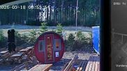 Archived webcam image showing Niedersfeld: Hochheide Mountain Hut on 18 Mar 2026 at 08:37