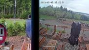 Archived webcam image showing Niedersfeld: Hochheide Mountain Hut on 5 May 2026 at 07:10