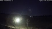 Archived webcam image showing Zittau Mountains - Lückendorf on 26 Feb 2026 at 20:15