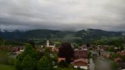 Archived webcam image showing Oberstaufen - Hotel Rosenalp on 14 May 2026 at 06:31