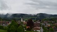 Archived webcam image showing Oberstaufen - Hotel Rosenalp on 14 May 2026 at 16:31
