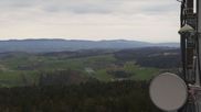 Archiviertes Webcam Bild: Waldkirchen - Aussichtsturm Oberfrauenwald am 12.04.2026 um 10:01 Uhr