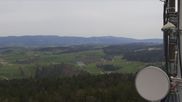 Archiviertes Webcam Bild: Waldkirchen - Aussichtsturm Oberfrauenwald am 12.04.2026 um 14:01 Uhr