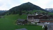 Archived webcam image showing Alpbach - Galtenberg ski lift on 11 May 2026 at 06:30