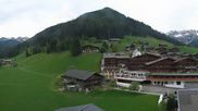 Archived webcam image showing Alpbach - Galtenberg ski lift on 11 May 2026 at 07:30