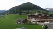 Archived webcam image showing Alpbach - Galtenberg ski lift on 11 May 2026 at 08:30