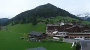 Archived webcam image showing Alpbach - Galtenberg ski lift on 20 May 2026 at 06:43