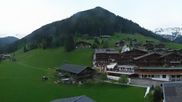 Archived webcam image showing Alpbach - Galtenberg ski lift on 20 May 2026 at 07:43