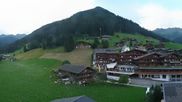 Archived webcam image showing Alpbach - Galtenberg ski lift on 8 Jul 2026 at 07:40