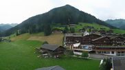 Archived webcam image showing Alpbach - Galtenberg ski lift on 8 Jul 2026 at 16:40