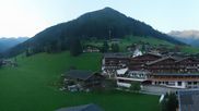 Archived webcam image showing Alpbach - Galtenberg ski lift on 5 Aug 2026 at 06:09