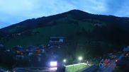 Archived webcam image showing Alpbach - Galtenberg ski lift on 20 Aug 2026 at 20:46