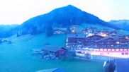 Archived webcam image showing Alpbach - Galtenberg ski lift on 15 Oct 2026 at 07:23