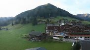 Archived webcam image showing Alpbach - Galtenberg ski lift on 15 Oct 2026 at 08:23