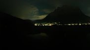 Archived webcam image showing Tiroler Zugspitz Arena - Golf Club Ehrwald-Lermoos on 13 May 2026 at 02:24