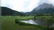 Archived webcam image showing Tiroler Zugspitz Arena - Golf Club Ehrwald-Lermoos on 14 Jun 2026 at 06:32