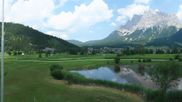 Archived webcam image showing Tiroler Zugspitz Arena - Golf Club Ehrwald-Lermoos on 22 Jun 2026 at 14:05